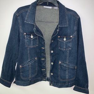 Vintage Tantrums Jean Jacket Women’s Petite Size L